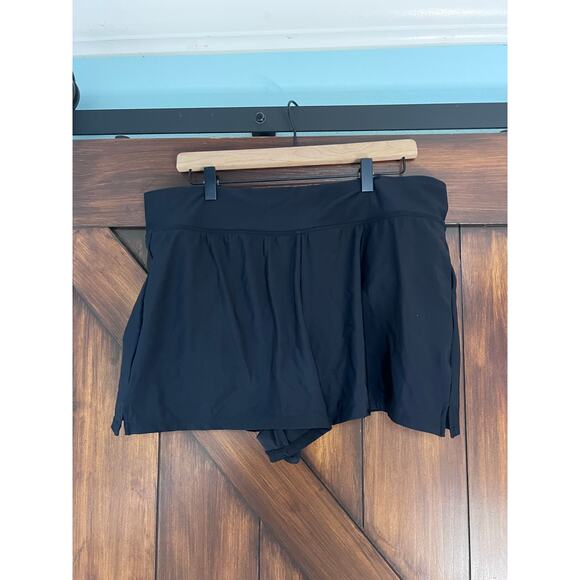 Swim Solutions Separates Thigh Minimizer Black Swim Shorts Women's 16 - Picture 2 of 8